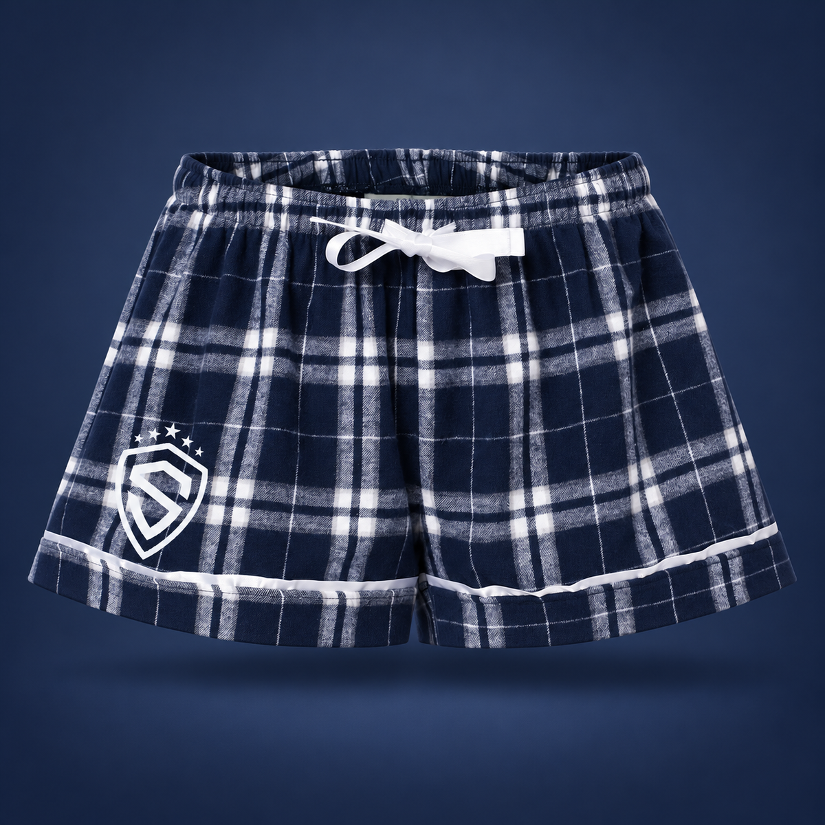 Sting Boxercraft Women's Field Day Flannel Shorts – Navy