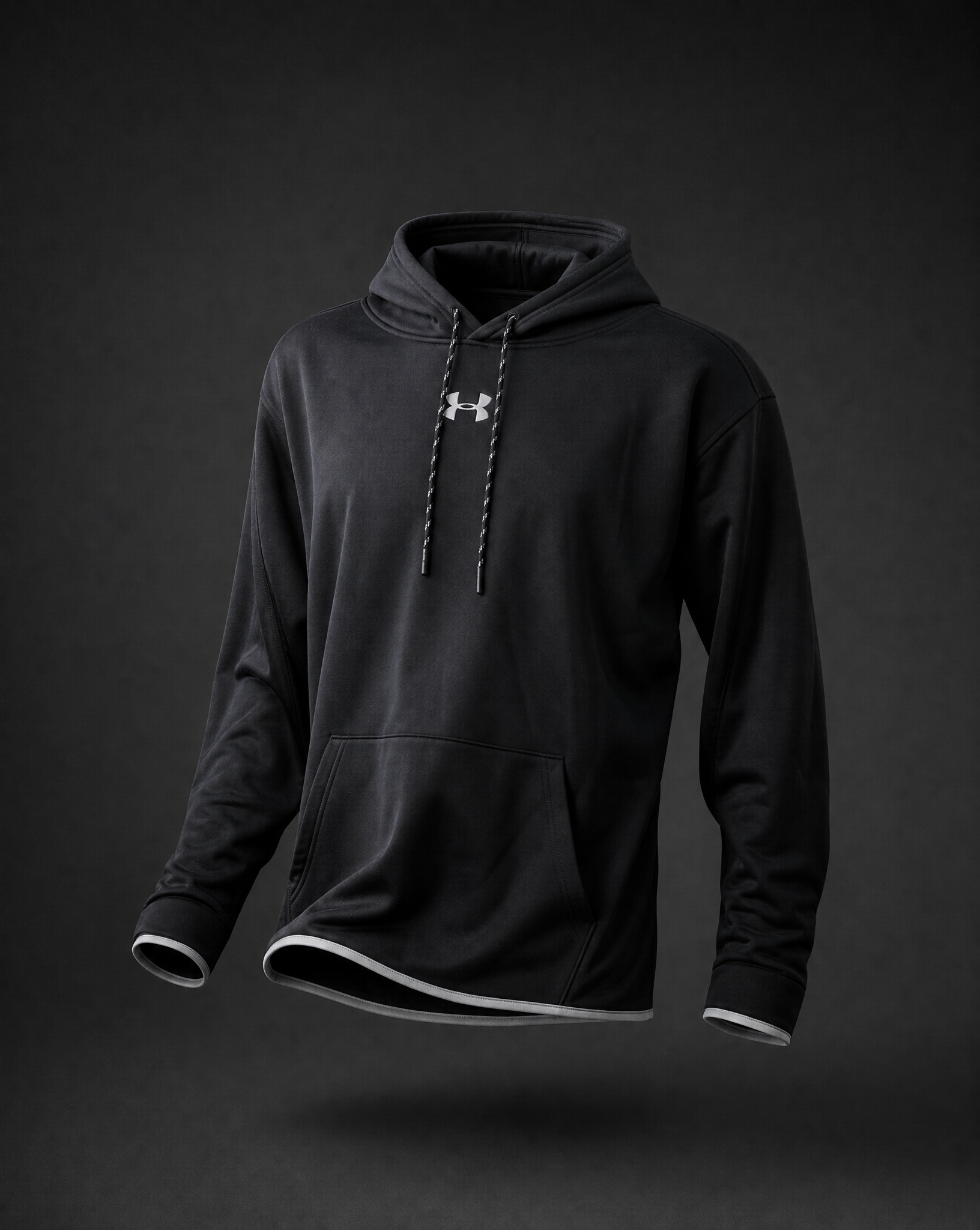 UA Men's Double Threat Armour Fleece Hoody – alternate view 2