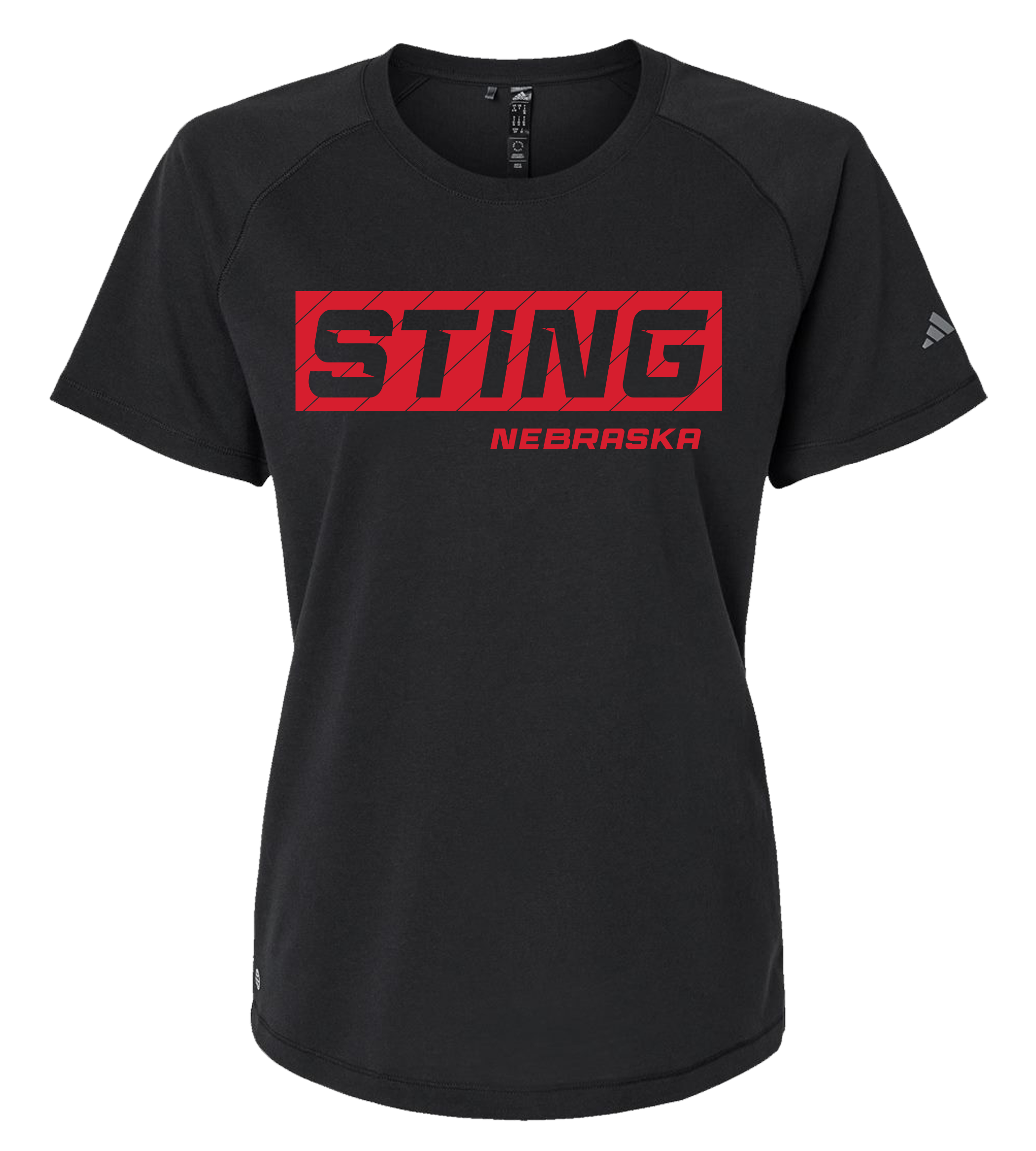 Sting 25 adidas Women's Blend Nebraska Sideline Tee