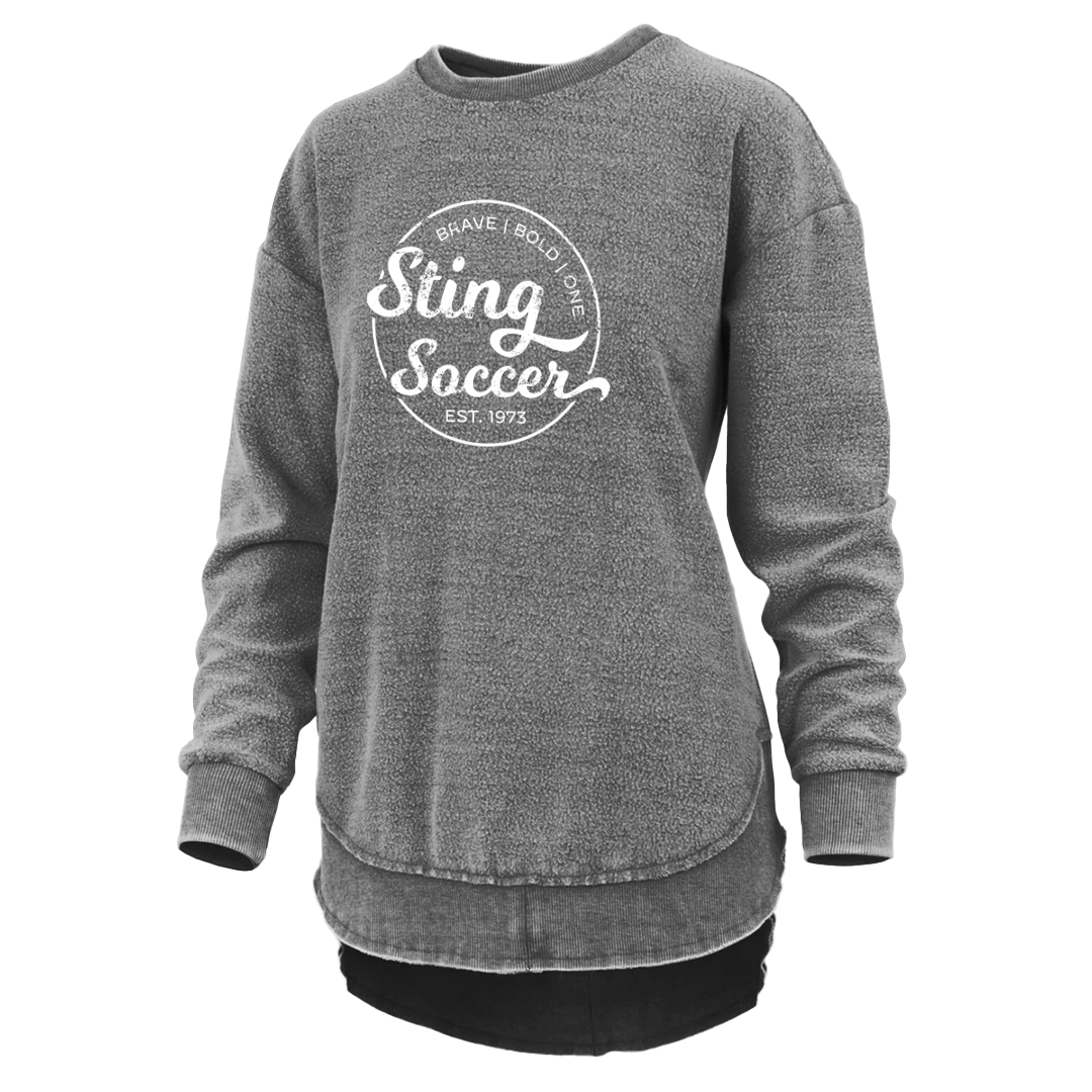 Sting Reversed Out Ponchoville Fleece