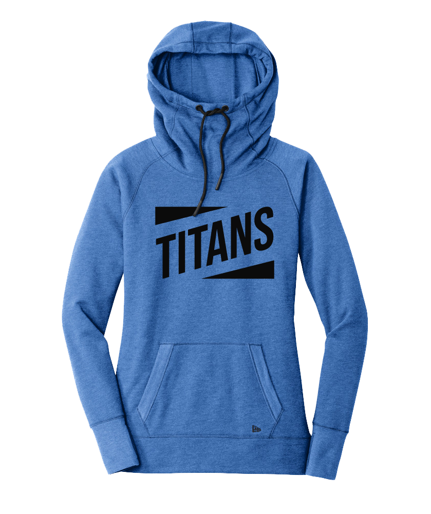 Sting New Era Ladies Tri-Blend Fleece Pullover Hoodie