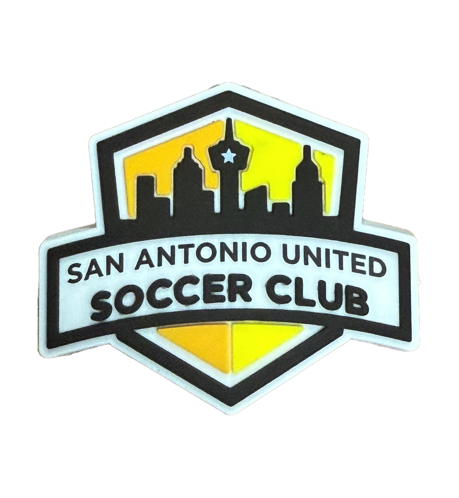 SA United Croc Charm