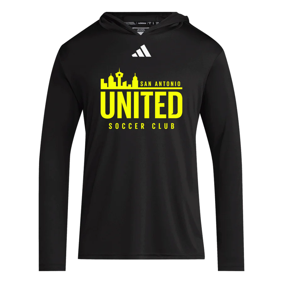 SA United adidas D4T LS Hoodie Tee