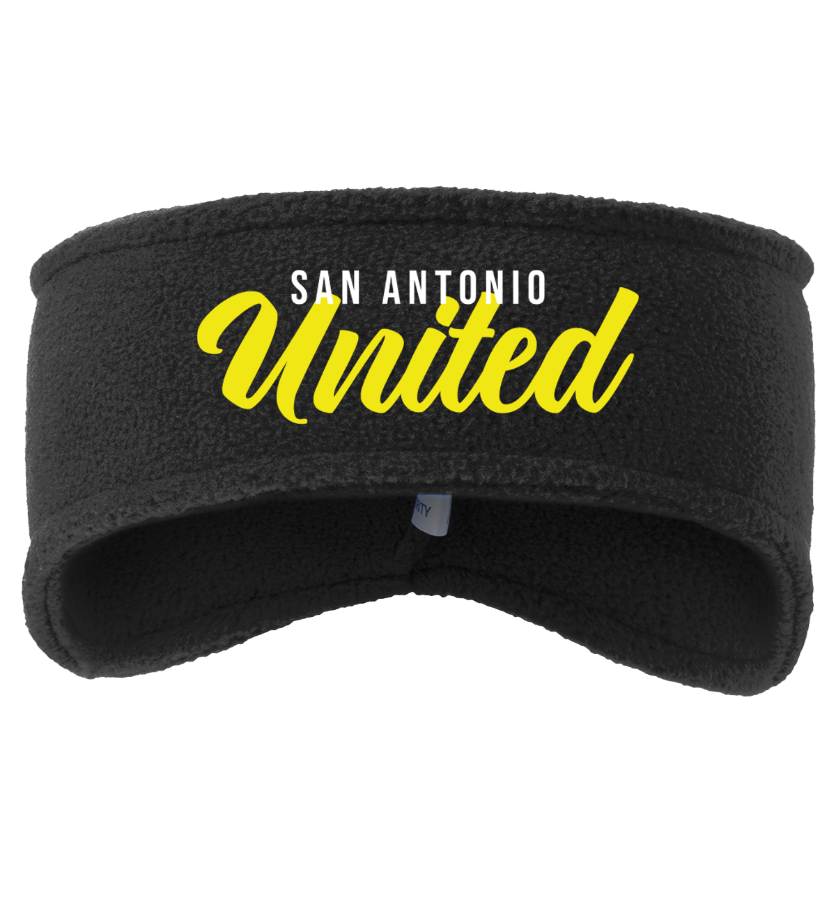 SA United Script Fleece Ear Warmer