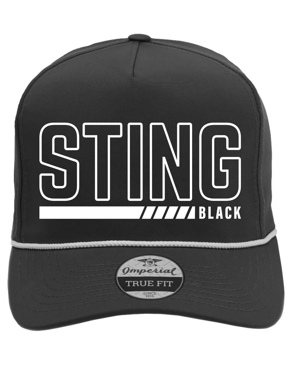Sting Black Wrightson Rope Hat