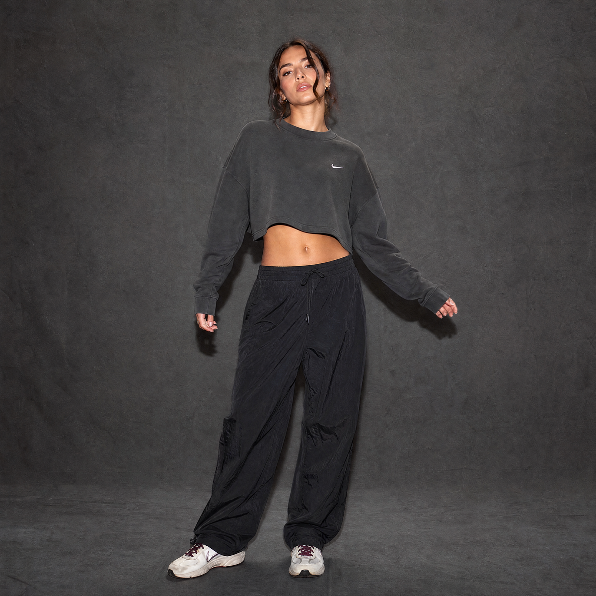 Nike Sportswear Fleece Trend Women's Crew-Neck Sweatshirt – Purple