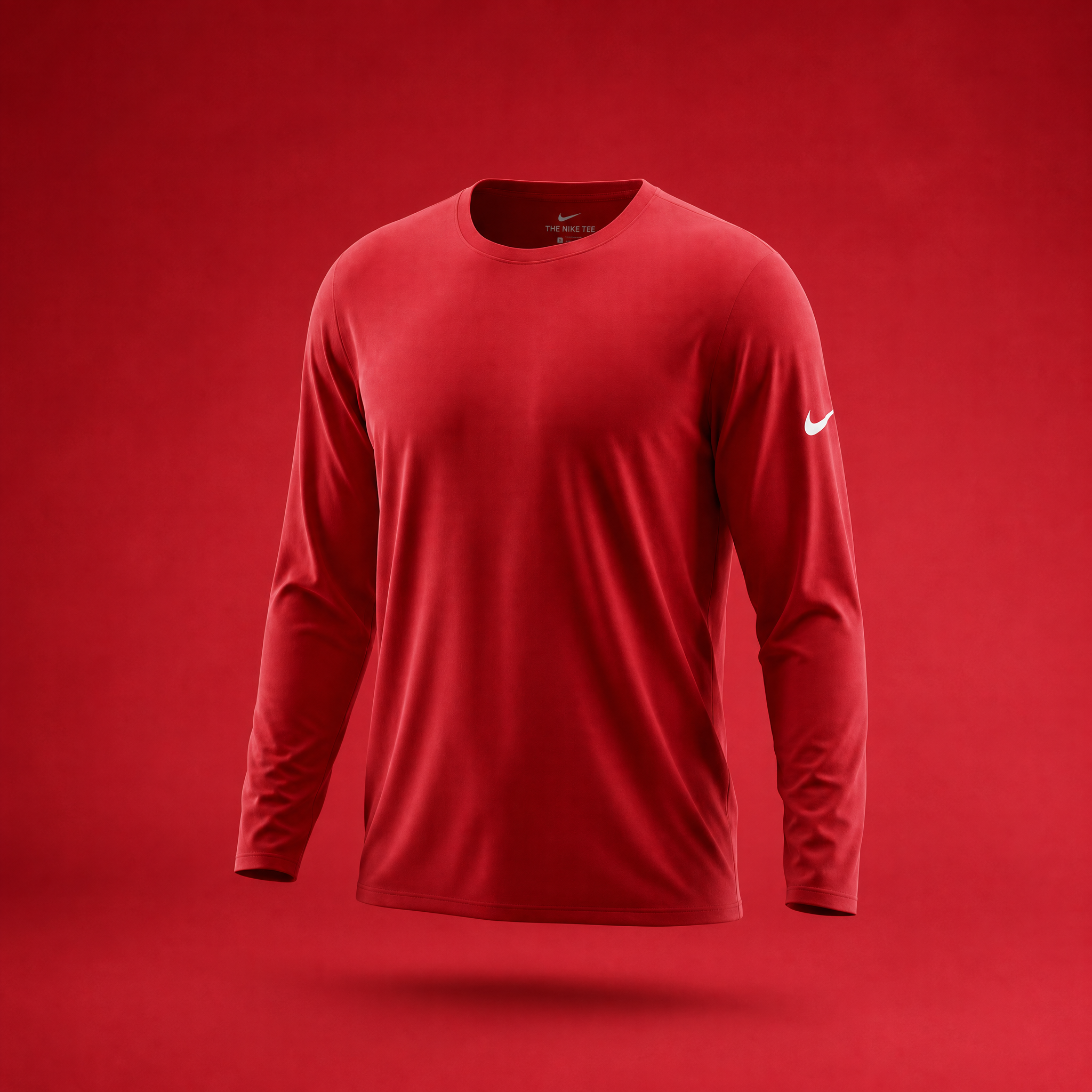 Nike Youth Long Sleeve Cotton Dri-Fit Shirt – alternate view 4