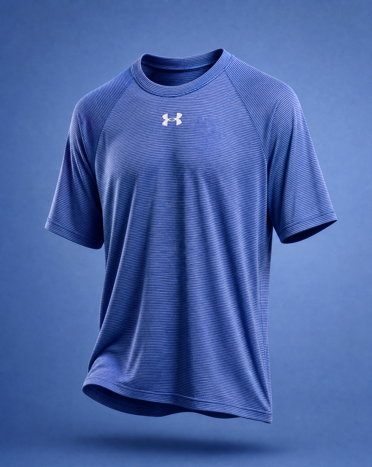 UA Men's S/S Stripe Tech Locker T-Shirt – alternate view 3