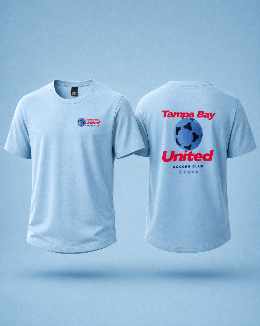 TBU Drop | Graphic Tri Tee – back view