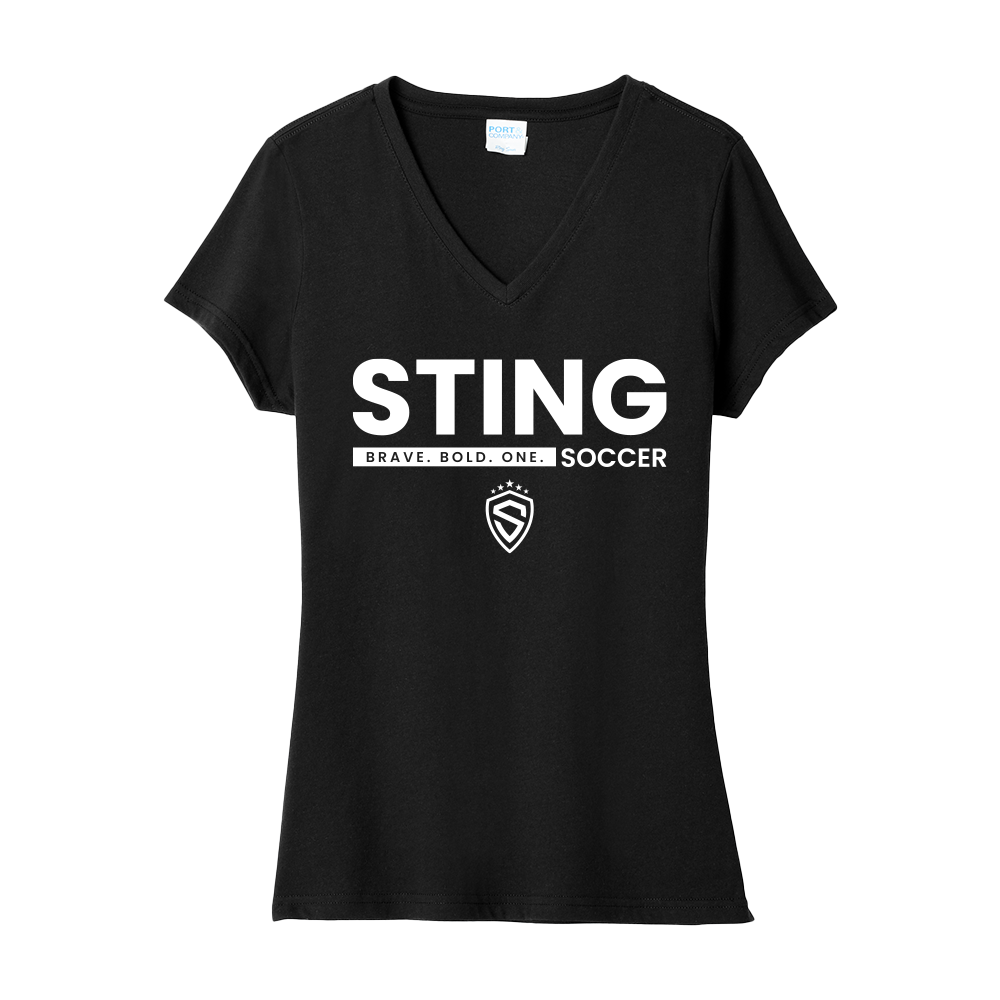 Sting 23 PC Ladies Fan Favorite Blend V-Neck Tee