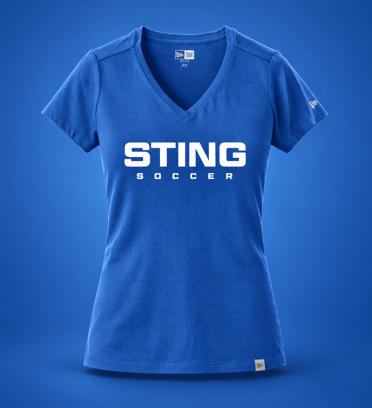 Sting New Era Ladies V-Neck Tee