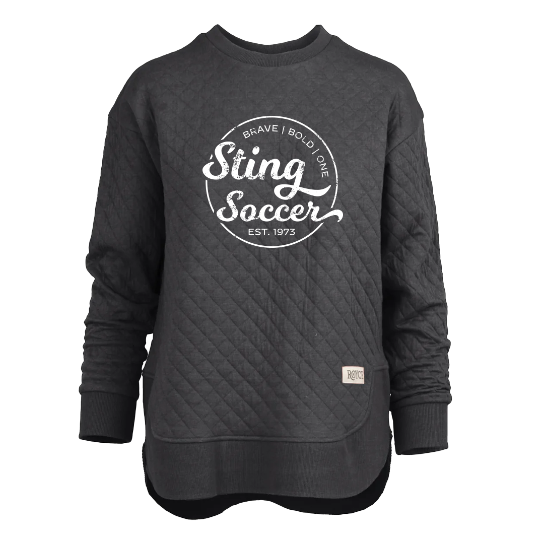 Sting Pasadena Quilted Poncho