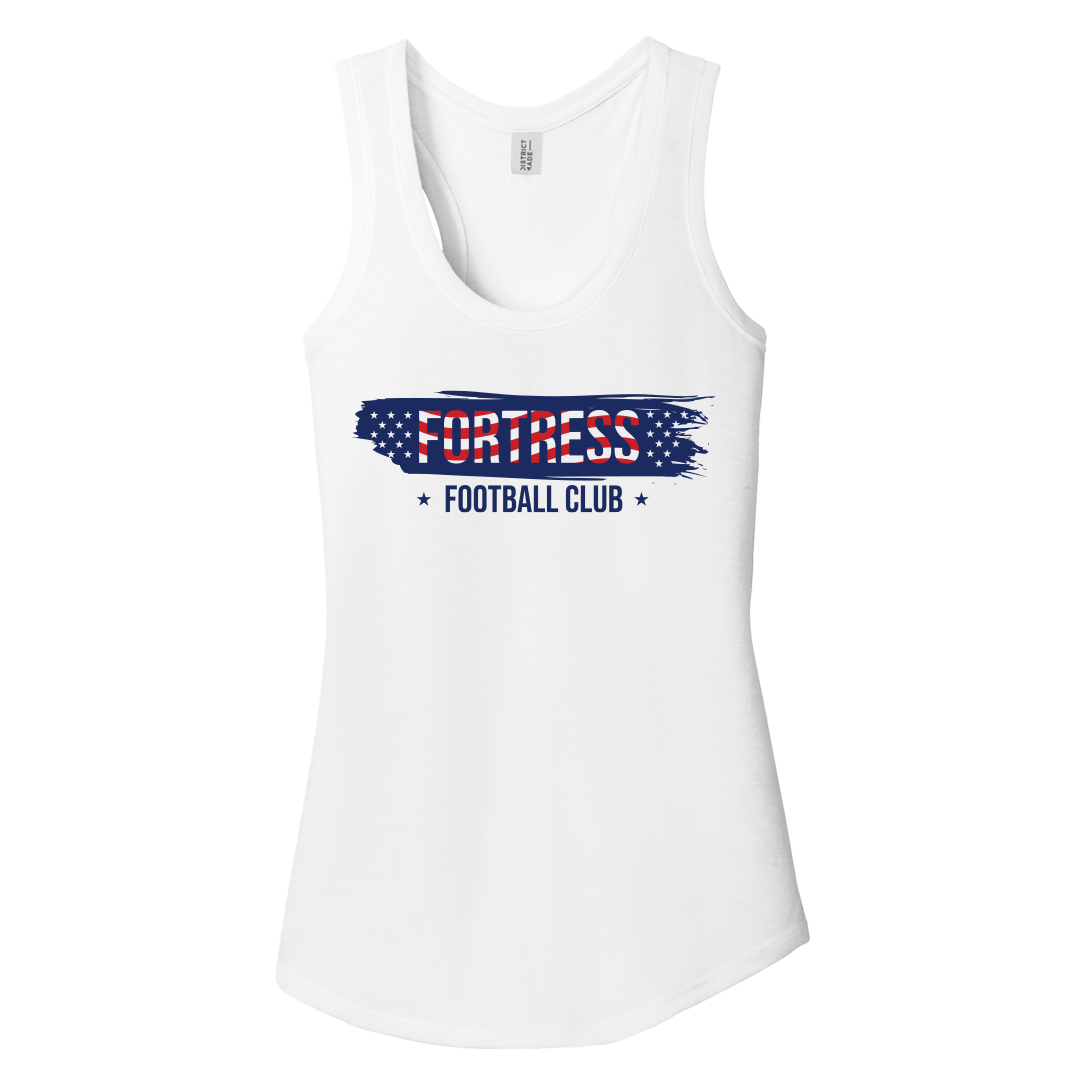 Fortress USA District Women's Perfect Tri Racerback Tank